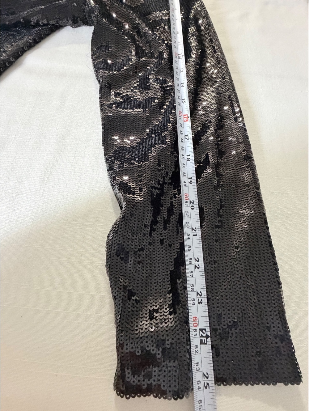 Joan Boyce Women's size XL Black Sequin Jacket with Large Rhinestone Buttons - Picture 11 of 16